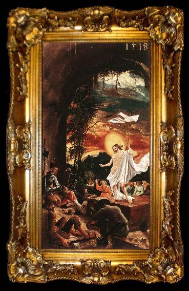 framed  ALTDORFER, Albrecht The Resurrection of Christ  jjkk, ta009-2